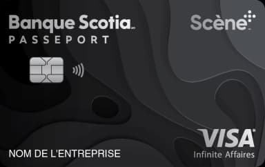 Carte Visa Infinite Affaires Passeport Banque Scotia