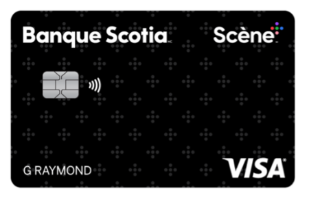 carte banque scotia sceneplus