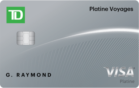 Carte Visa TD Platine Voyages