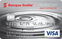 carte visa momentum Scotia pour entreprise