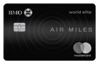 Carte Mastercard BMO AIR MILES World Elite